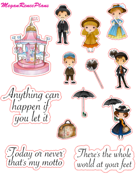 Mary Poppins Inspired Mini Deco Quote Sheet - MeganReneePlans
