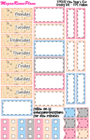 New Year's Eve Weekly Kit for TPC Nation Planner
