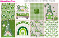 Lucky Gnomes Weekly Planner Sticker Kit