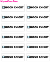 Moon Knight Watching Tracker Mini Deco Sheet
