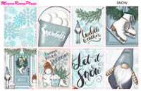 Snow Mini Kit - 2 page Weekly Kit
