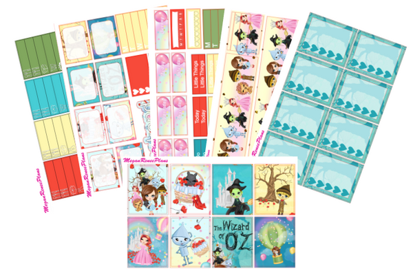 Emerald City Weekly Kit for the Classic Happy Planner - MeganReneePlans
