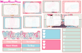 Weekend Vibes Themed Weekly Kit for the Erin Condren Life Planner - MeganReneePlans