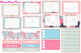 Weekend Vibes Music Themed Weekly Kit for the Erin Condren Life Planner - MeganReneePlans