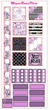 Purple Bloom HOBONICHI WEEKS 2 page Kit - MeganReneePlans