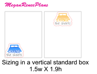 Change Sheets functional matte planner stickers - MeganReneePlans