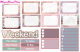 Fall Most of All Weekly Planner Sticker Kit Vertical Standard Size