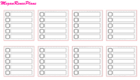 Customized Blank Checkboxes