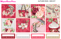 Autumn Rain Mini Kit - 2 page Weekly Kit