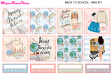 Back to School Mini Kit - 2 page Weekly Kit