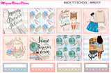 Back to School Mini Kit - 2 page Weekly Kit