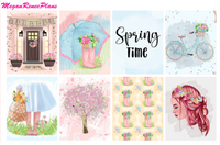 Spring Time Mini Kit - 2 page Weekly Kit