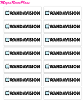 WandaVision Watching Tracker Mini Deco Sheet