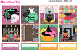 Hocus Pocus Inspired Mini Kit - 2 page Weekly Kit