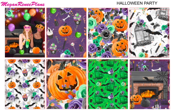 Halloween Party Mini Kit - 2 page Weekly Kit