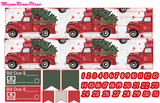 Santa Weekly Planner Sticker Kit