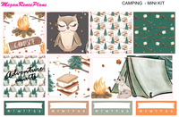 Camping Mini Kit - 2 page Weekly Kit