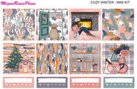 Cozy Winter Mini Kit - 2 page Weekly Kit