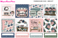 Farmhouse Chic Mini Kit - 2 page Weekly Kit