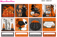 Boo! Halloween Themed Mini Kit - 2 page Weekly Kit