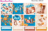 Hello Fall Mini Kit - 2 page Weekly Kit
