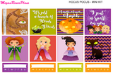 Hocus Pocus Mini Kit - 2 page Weekly Kit