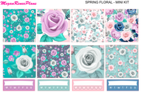 Spring Floral Mini Kit - 2 page Weekly Kit