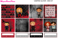 Vampire Slayer Mini Kit - 2 page Weekly Kit