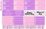 May 2023 Monthly View Planner Kit for the Erin Condren Life Planner
