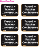 Parent Teacher Conference Mini Sheet - MeganReneePlans