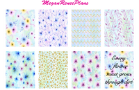 Pastel Flowers - FULL BOXES ONLY - MeganReneePlans