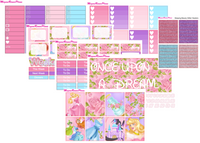Once Upon A Dream Weekly Kit for the Erin Condren Life Planner Vertical - MeganReneePlans