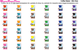 Coffee - Coffee Time - Coffee Maker Planner Stickers - MeganReneePlans