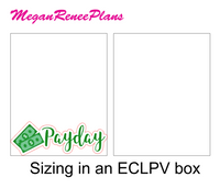 Payday Script Matte Planner Stickers - Rainbow Color Scheme - MeganReneePlans