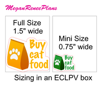 Buy Dog Food / Buy Cat Food Functional Planner Stickers - MeganReneePlans
