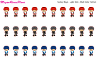 Hockey Boy / Hockey Kid / Hockey Player Planner Stickers - MeganReneePlans