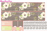 Blossom Weekly Kit for the Erin Condren Life Planner Vertical - MeganReneePlans