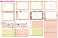 Blossom Weekly Kit for the Classic Happy Planner - MeganReneePlans
