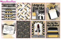 Graduation Themed Weekly Planner Kit for the Classic Happy Planner - MeganReneePlans