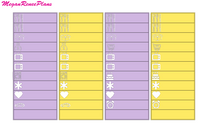 Firefly Weekly Kit for the Erin Condren Life Planner Vertical - MeganReneePlans