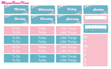 Cherry Blossom Weekly Kit for the Erin Condren Life Planner Vertical - MeganReneePlans