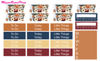 Pumpkin Patch Weekly Kit for the Erin Condren Life Planner Vertical - MeganReneePlans