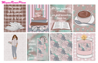 Booklover Weekly Kit for the Classic Happy Planner - MeganReneePlans