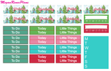Husky Christmas Weekly Kit for the Erin Condren Life Planner - MeganReneePlans