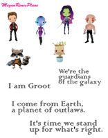 Guardians of the Galaxy Inspired Mini Deco Quote Sheet - MeganReneePlans