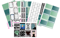 90s Grunge Themed Weekly Kit for the Erin Condren Vertical Life Planner - MeganReneePlans