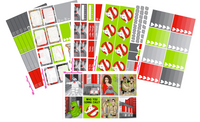 Who You Gonna Call Ghostbusters Themed Weekly Kit for the Erin Condren Vertical Life Planner - MeganReneePlans