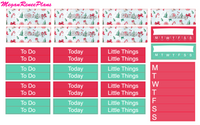 Xmas Gnomes Weekly Planner Sticker Kit