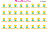 Boy or Girl Storytime Matte Planner Stickers for the Erin Condren Life Planner ECLP Happy Planner - MeganReneePlans