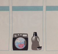 Rainbow Laundry Washer & Detergent Planner Stickers - MeganReneePlans